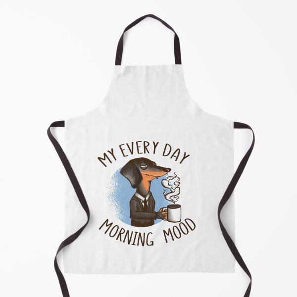 Item preview, Morning mood - dog with coffee gift designed and sold by Watersolution.