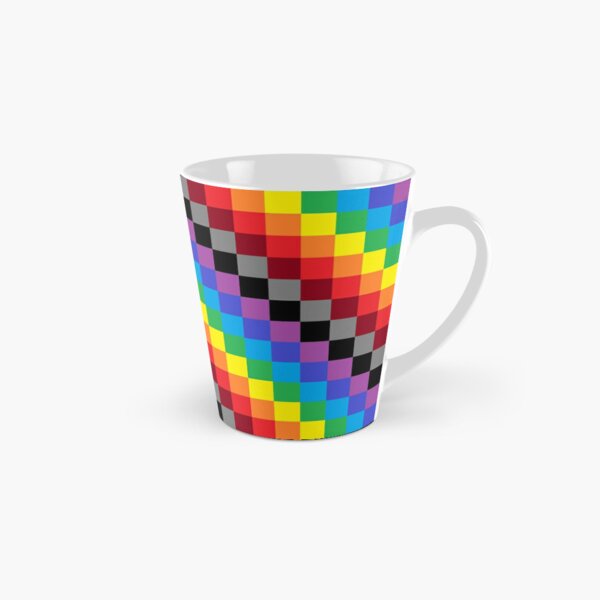 Colored Squares Tall Mug