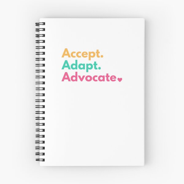 Item preview, Accept Adapt Advocate Gift designed and sold by Emerg-Apparel.