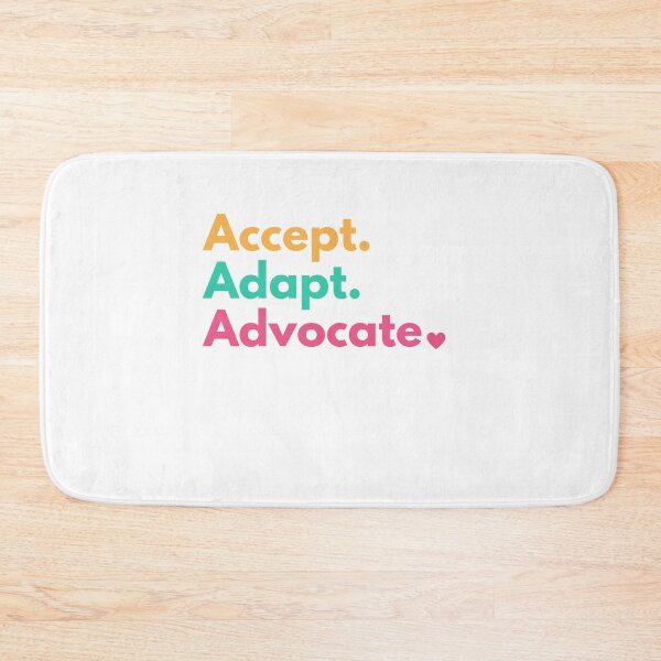 Item preview, Accept Adapt Advocate Gift designed and sold by Emerg-Apparel.