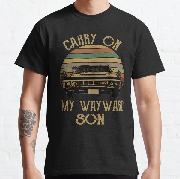 Carry On Wayward Son sunset vintage retro classic Classic T-Shirt