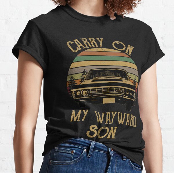 Carry On Wayward Son sunset vintage retro classic Classic T-Shirt