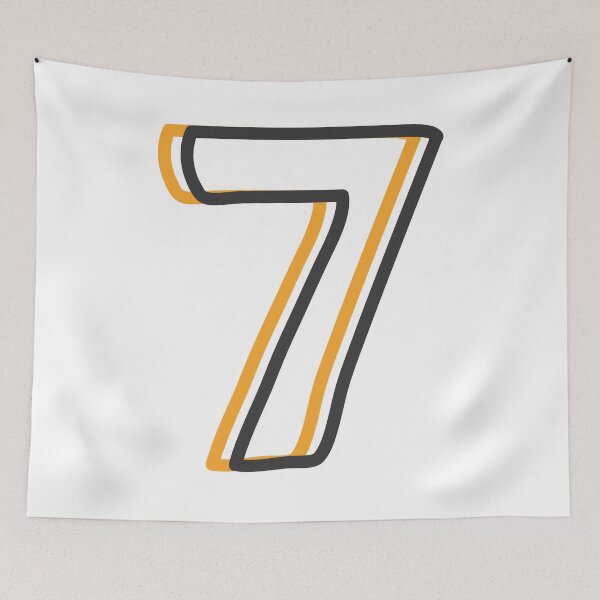 Item preview, Quirky number seven designed and sold by Artsy Corner.