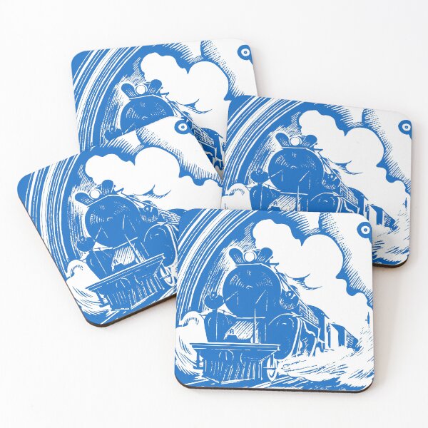 Item preview, The Mystery of the Blue Train - Agatha Christie Poster designed and sold by Vintage-TM.