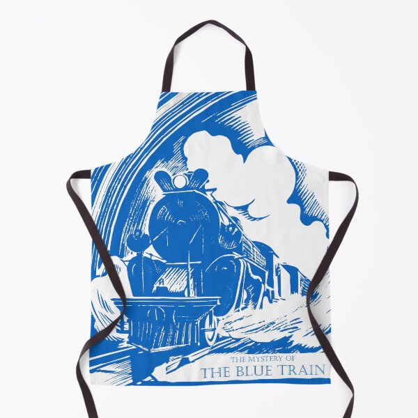Item preview, The Mystery of the Blue Train - Agatha Christie Poster designed and sold by Vintage-TM.