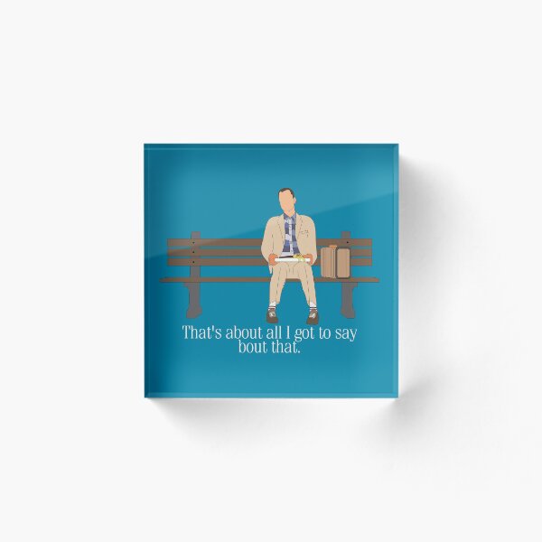 Aperçu de l'œuvre Forrest Gump - "Tout ce que j'ai à dire sur ça" créée et vendue par BeTheKooK.