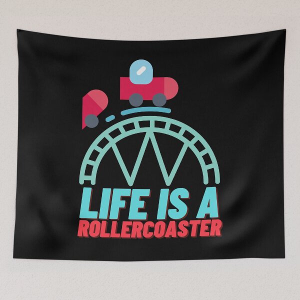 Item preview, Life Is A Rollercoaster designed and sold by Ndigwan.