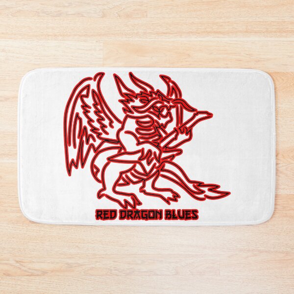 Item preview, red dragon blues designed and sold by Xdelacra.