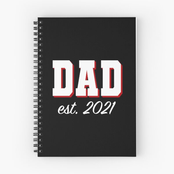 Item preview, New Dad Established Date 2021 designed and sold by Happy Puppy Print On Demand.