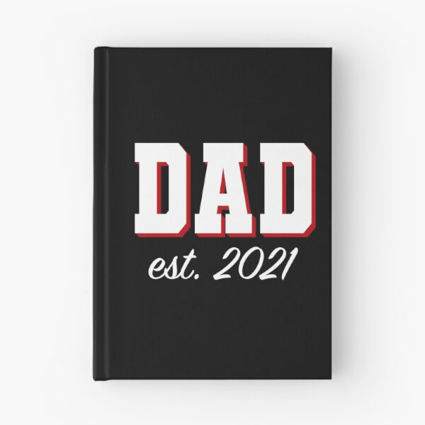Item preview, New Dad Established Date 2021 designed and sold by Happy Puppy Print On Demand.