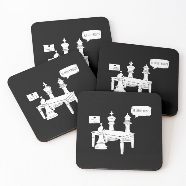 Item preview, Chess chess board Funny cartoon chess player designed and sold by Lenny Stahl.