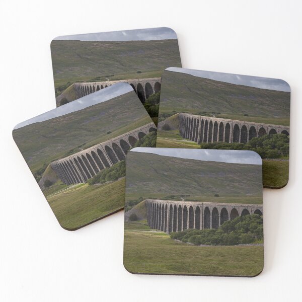 Item preview, The Sun Catching The Centre Arches Of The Ribblehead Viaduct, Yorkshire designed and sold by GeraldineCurtis.