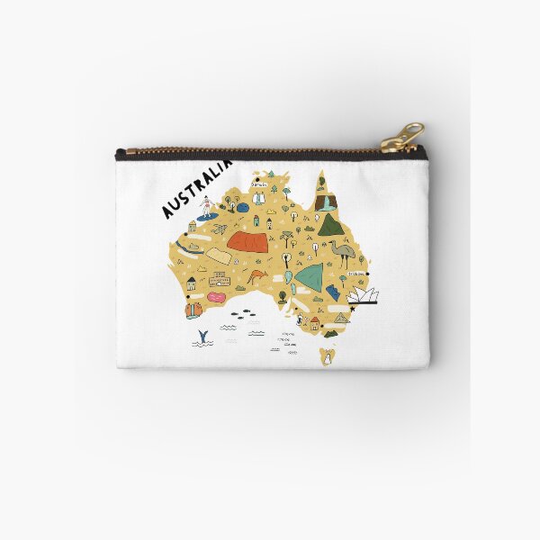 Item preview, map of Australia designed and sold by ashiya-pixel.