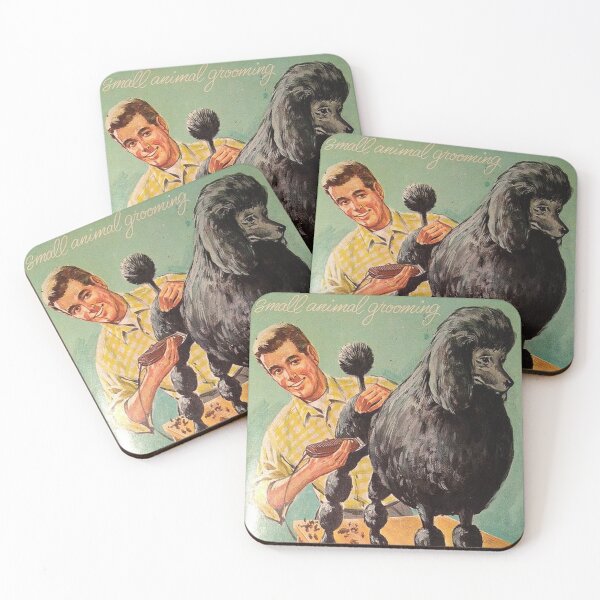 Item preview, Poodle vintage promo groomer barber cute pet dog clipper dogs  designed and sold by Coolstuff4you71.