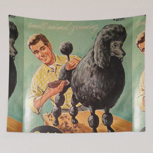 Item preview, Poodle vintage promo groomer barber cute pet dog clipper dogs  designed and sold by Coolstuff4you71.