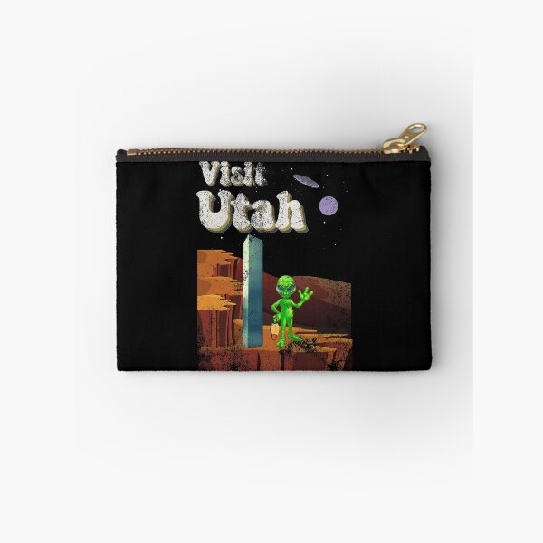 Item preview, Visit Utah Funny Monolith Mystery Alien Vintage  designed and sold by Sutra-Lotus-Co.