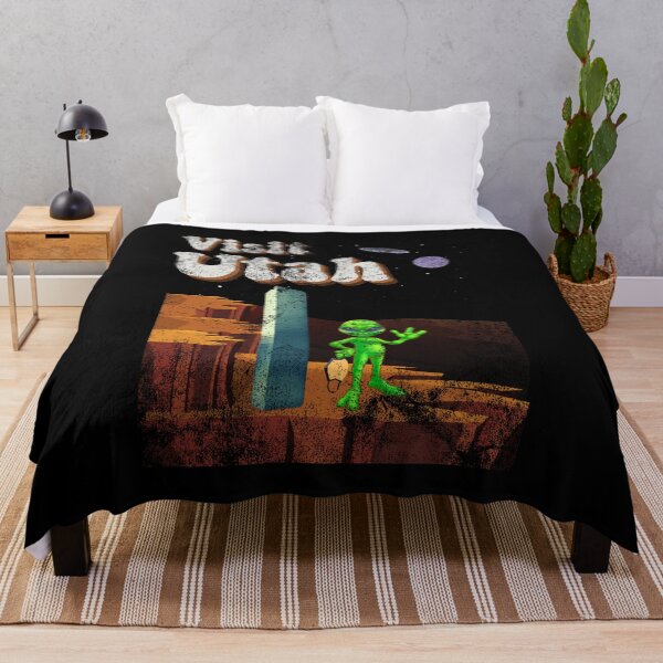 Item preview, Visit Utah Funny Monolith Mystery Alien Vintage  designed and sold by Sutra-Lotus-Co.