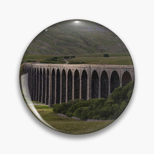 Item preview, The Sun Catching The Centre Arches Of The Ribblehead Viaduct, Yorkshire designed and sold by GeraldineCurtis.