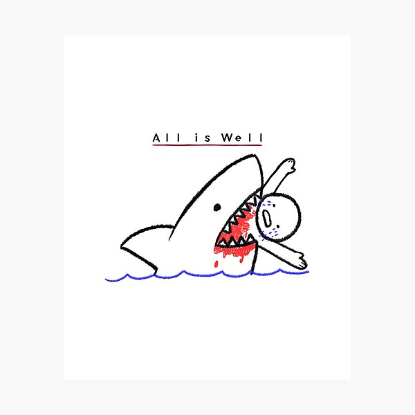 Item preview, All is Well designed and sold by LiveYourWay.