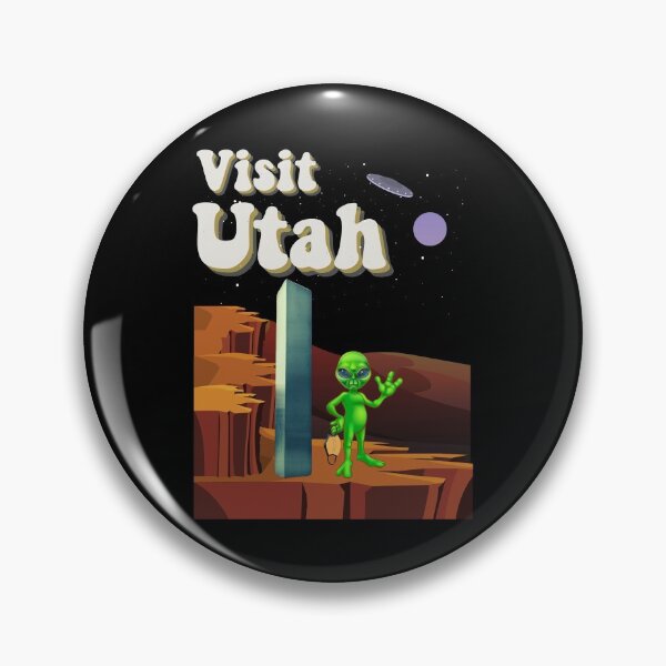 Artikelvorschau, Besuchen Sie Utah Funny Monolith Mystery Alien Vintage entworfen und verkauft von Sutra-Lotus-Co.