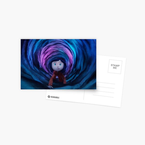 Coraline Tunnel Postcard