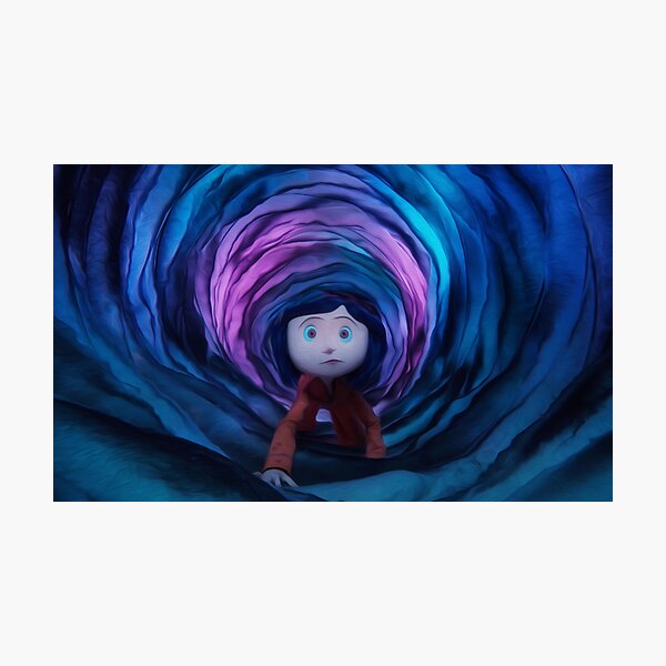 Coraline Tunnel Photographic Print