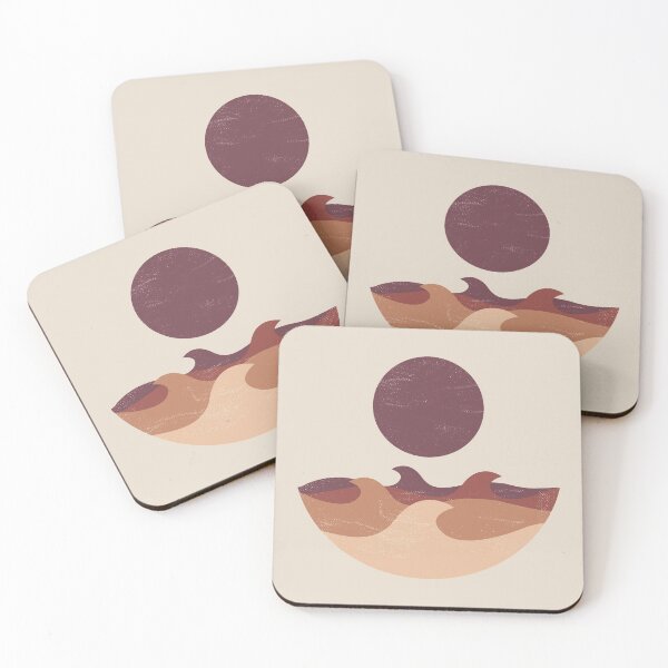 Item preview, Boho Waves and Sun Minimal Design Desert Pallet designed and sold by Jake Purcell.