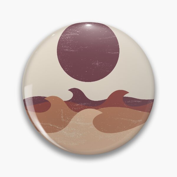 Item preview, Boho Waves and Sun Minimal Design Desert Pallet designed and sold by Jake Purcell.
