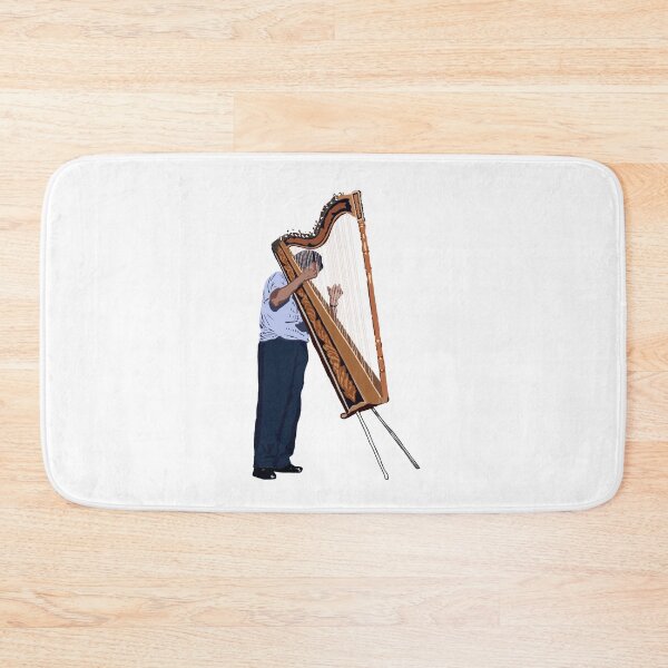 Item preview, Man playing harp designed and sold by Tcktraveler.