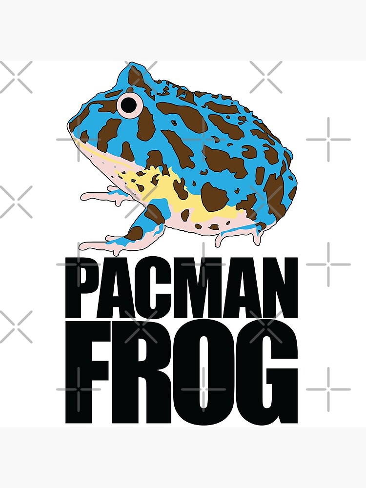 Disover Pacman Frog Premium Matte Vertical Poster