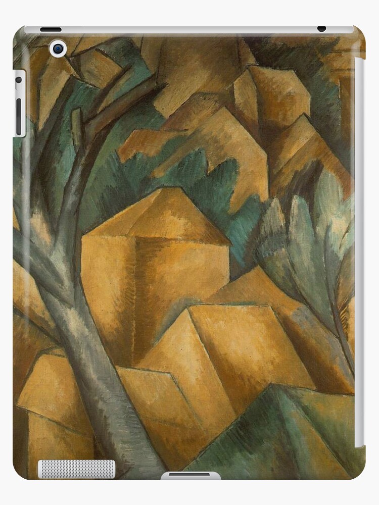 Funda y vinilo para iPad «Casas en l'Estaque- Georges Braque» de LexBauer |  Redbubble