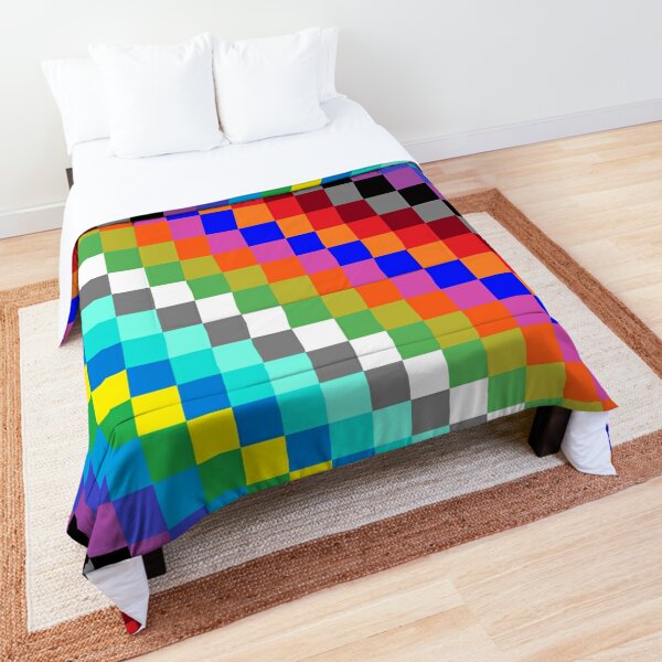 Colored Squares Comforter