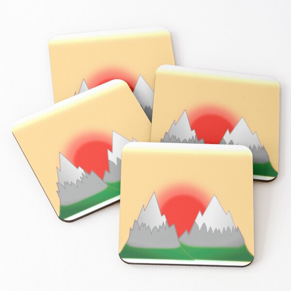 Item preview, Two Mountains Peaks designed and sold by customgiftstore.