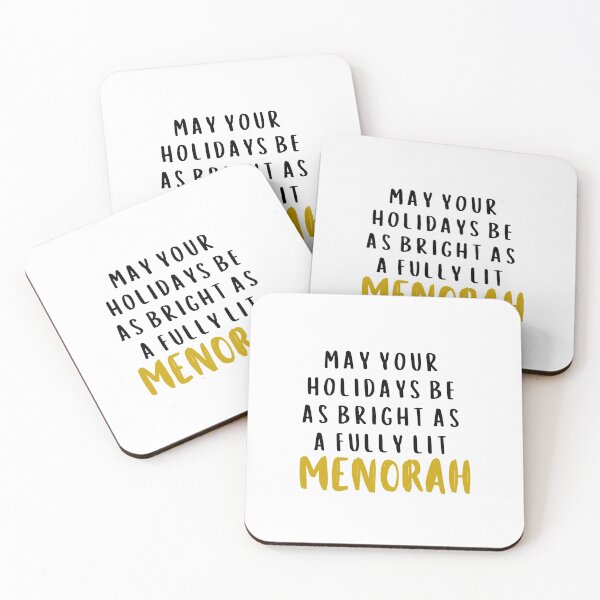 Item preview, may your holidays be as bright as a fully lit menorah funny hanukkah 2021 designed and sold by happinestSHOP.