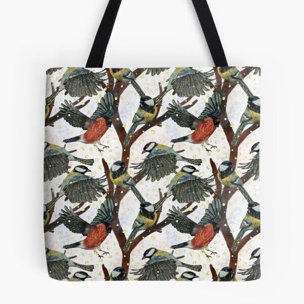 Item preview, Magical Winter Wild Bird pattern designed and sold by Dottadesigns.