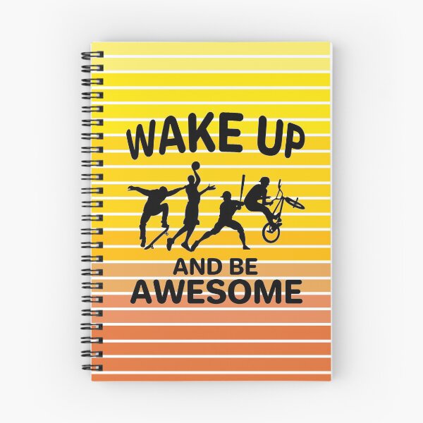 Item preview, Wake up and be awesome designed and sold by aktiveaddict.
