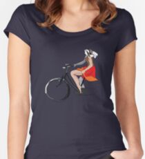 Sentiments d'été - la jupe Women's Fitted Scoop T-Shirt