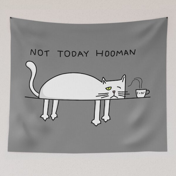 Item preview, Not Today Human designed and sold by Yeaha.