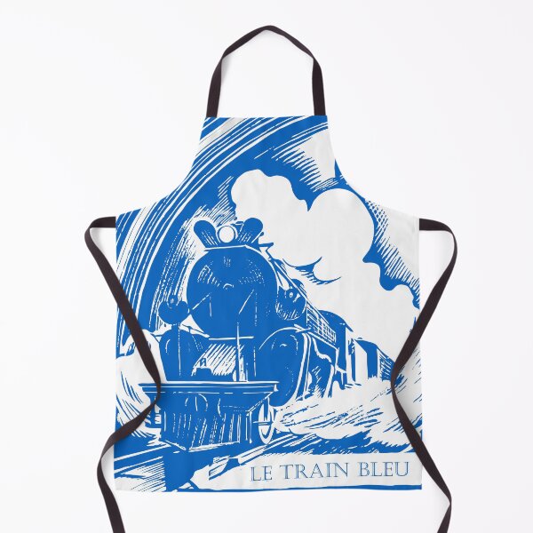 Item preview, Le Train Bleu - Blue Train Vintage Travel and Literature Poster designed and sold by Vintage-TM.