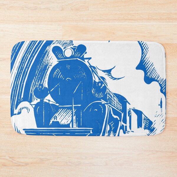 Item preview, Le Train Bleu - Blue Train Vintage Travel and Literature Poster designed and sold by Vintage-TM.