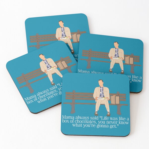Item preview, Forrest Gump - "Life Is Like a Box of Chocolates" designed and sold by BeTheKooK.