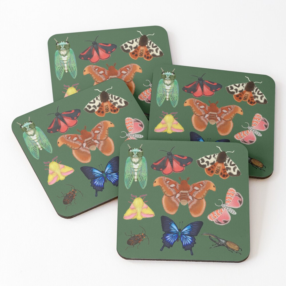 Item preview, Coasters (Set of 4) designed and sold by itsybitsybones.