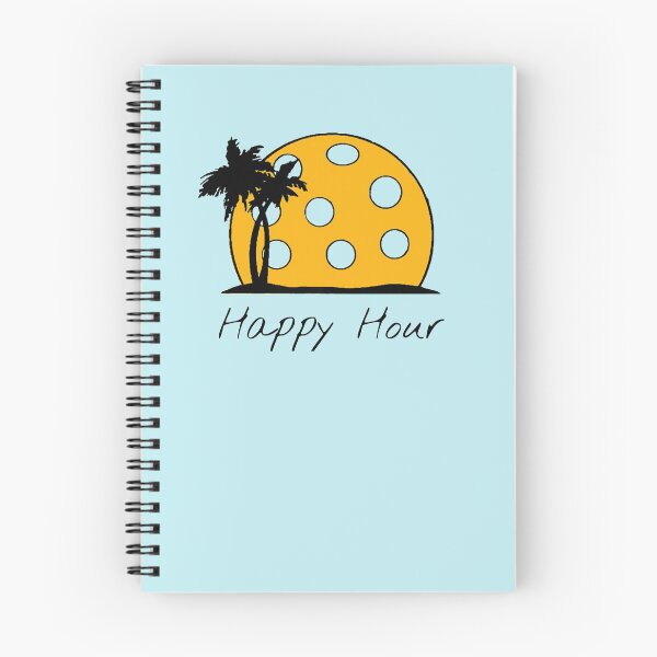 Item preview, Happy Hour Pickleball Aloha sunset chill beach scene designed and sold by Juliano-Designs.