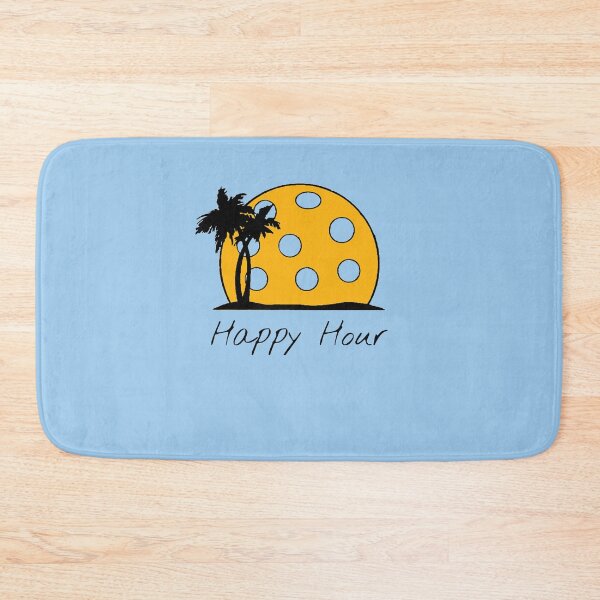 Item preview, Happy Hour Pickleball Aloha sunset chill beach scene designed and sold by Juliano-Designs.