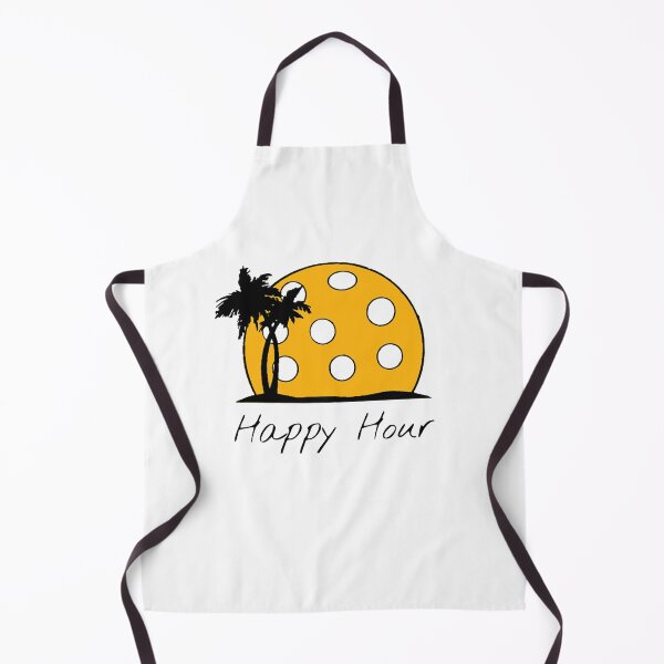 Item preview, Happy Hour Pickleball Aloha sunset chill beach scene designed and sold by Juliano-Designs.
