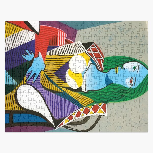 Mona Lisa Picasso Jigsaw Puzzle