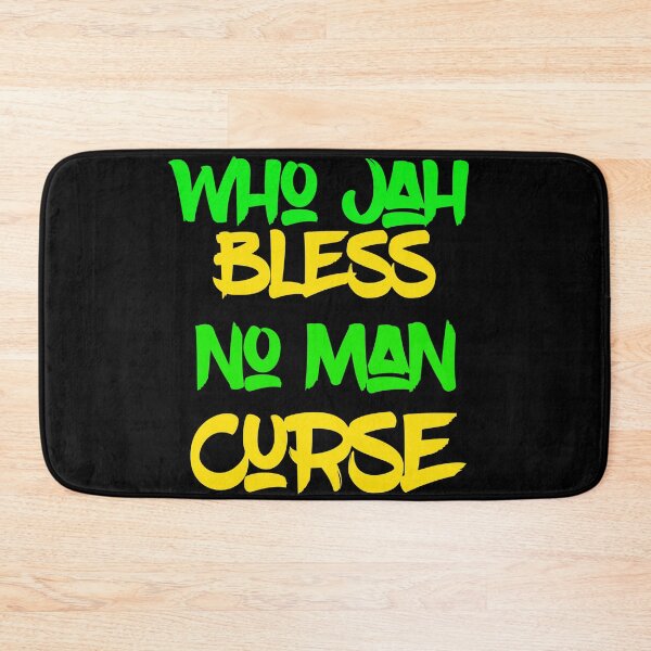 Item preview, Who Jah bless no man curse designed and sold by Red Canvas.