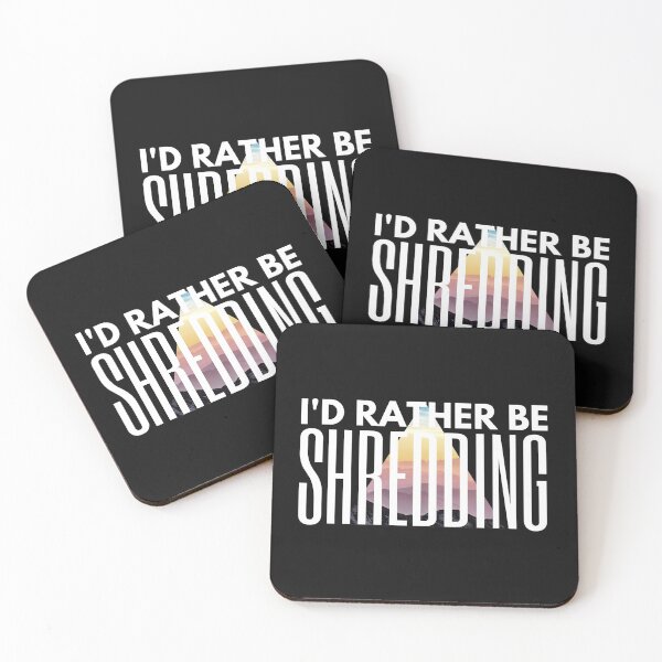 Item preview,  I'd rather be shredding, retro colours designed and sold by NomadMessenger.