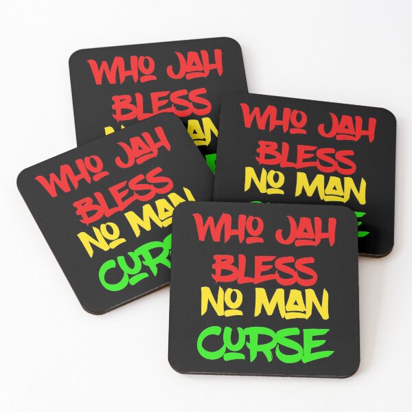 Item preview, Who Jah bless no man curse (rasta)  designed and sold by Red Canvas.