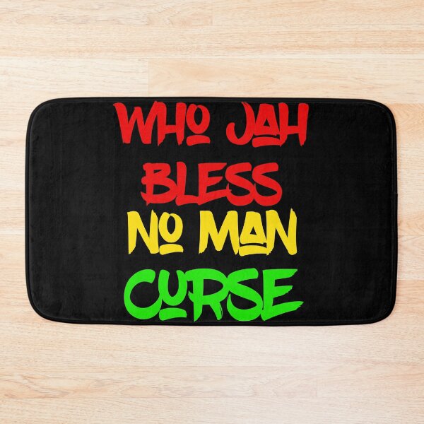 Item preview, Who Jah bless no man curse (rasta)  designed and sold by Red Canvas.